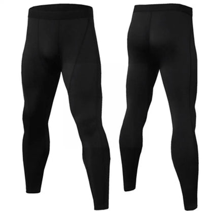 Men Compression Tight Leggings Running Sports Male