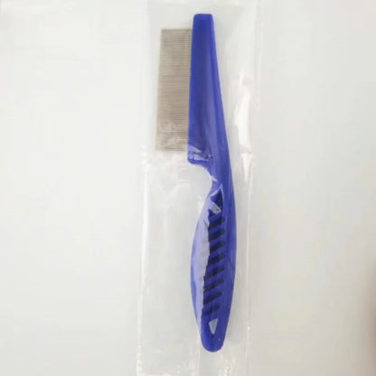 1/2pc Pet Hair Shedding Comb Stainless Steel