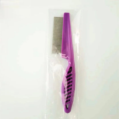 1/2pc Pet Hair Shedding Comb Stainless Steel